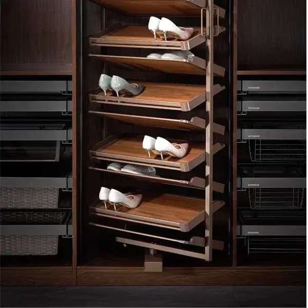 Armoire à chaussures en bois