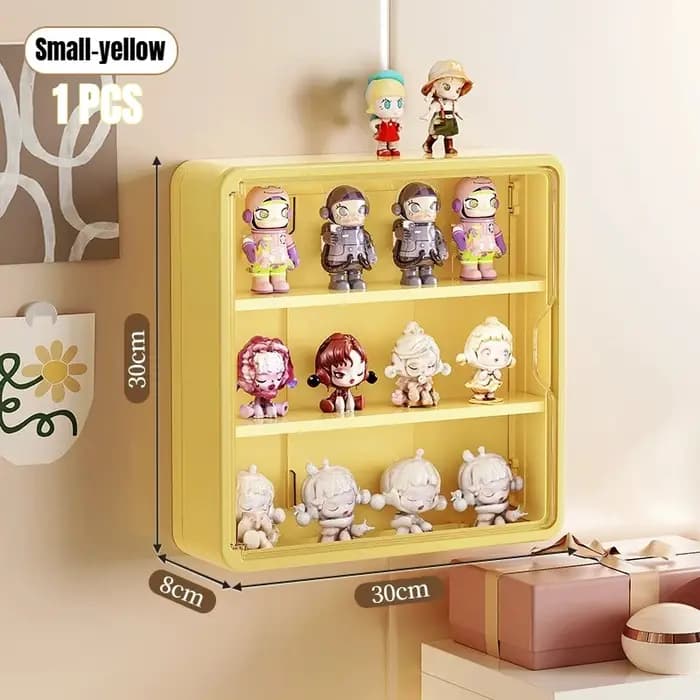 Boîte de rangement murale pour figurines d'action