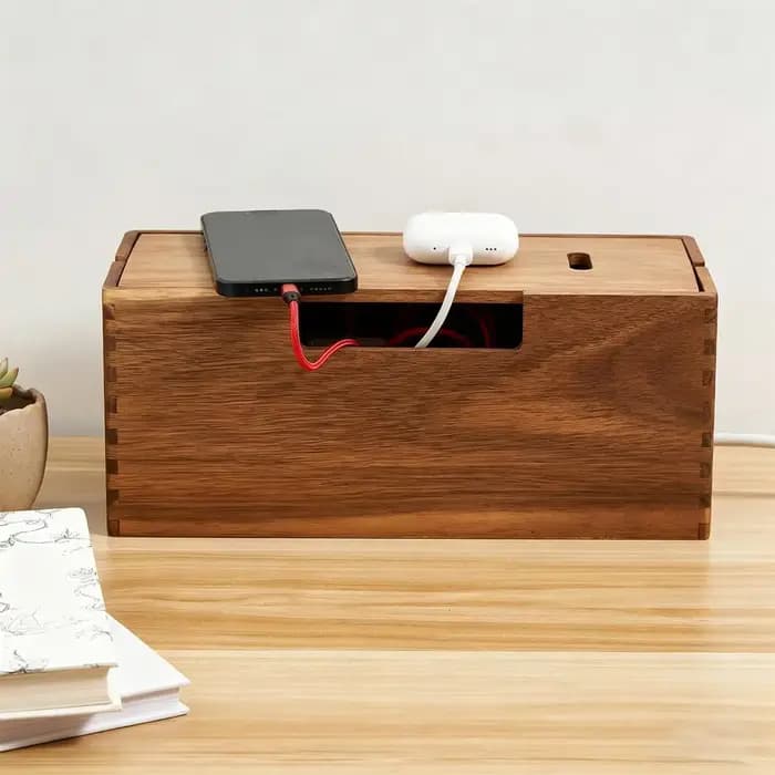 Boîte de rangement pour câbles
