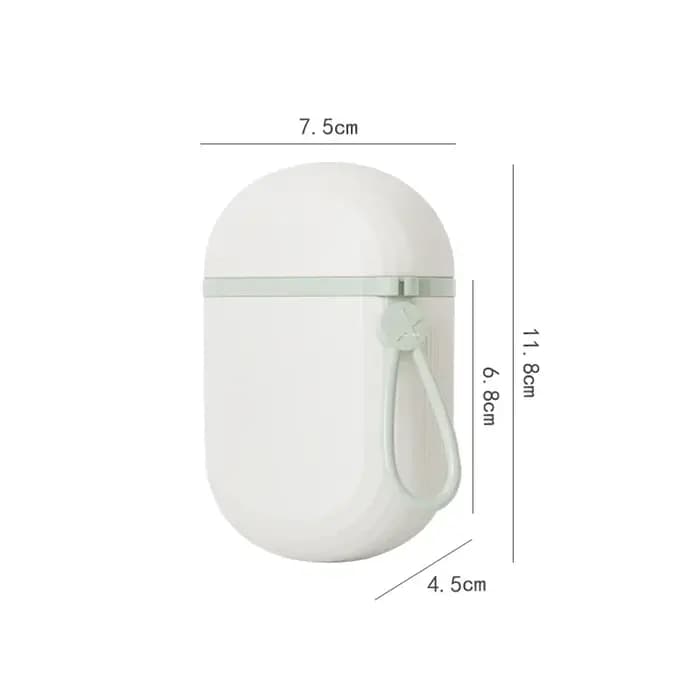 HORegina pio avec couvercle Home Plastic Regina Box, Keeps Regina Dry Dish, Travel Essentials