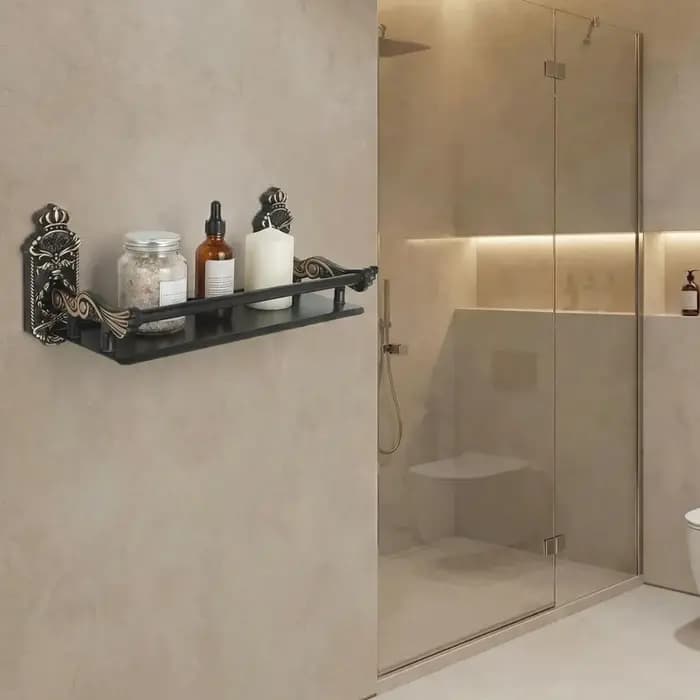 Étagères murales de salle de bain
