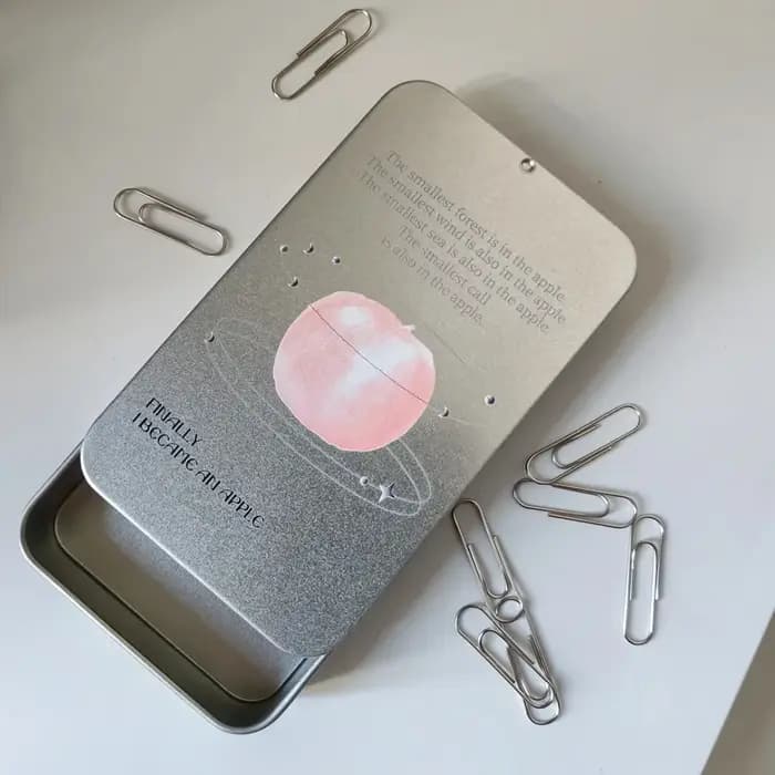 Mini boîte en fer personnalisée gratuite