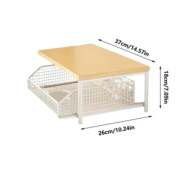 Étagère de rangement pour micro-ondes de cuisine moderne