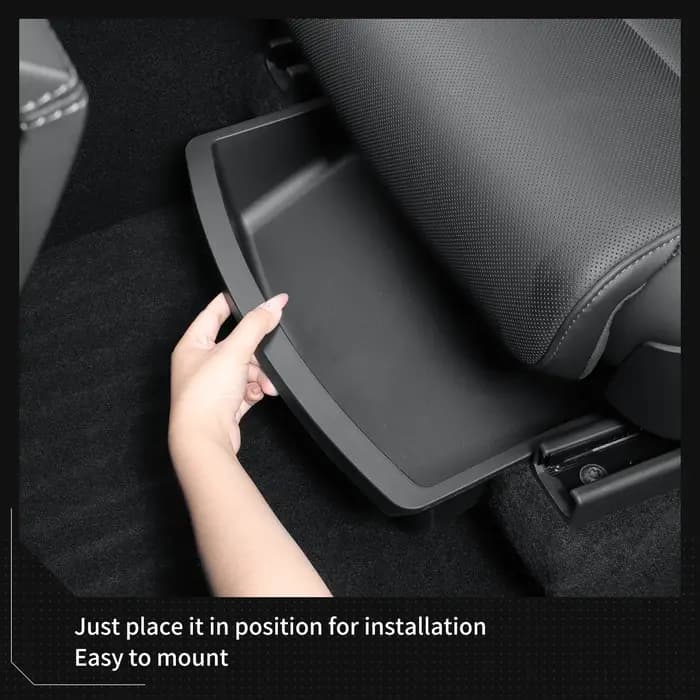 Boîte de rangement sous siège pour Tesla Model Y L 6 places 2025-2026