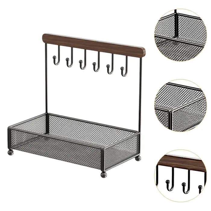 Support organisateur de bijoux pour Table d'entrée