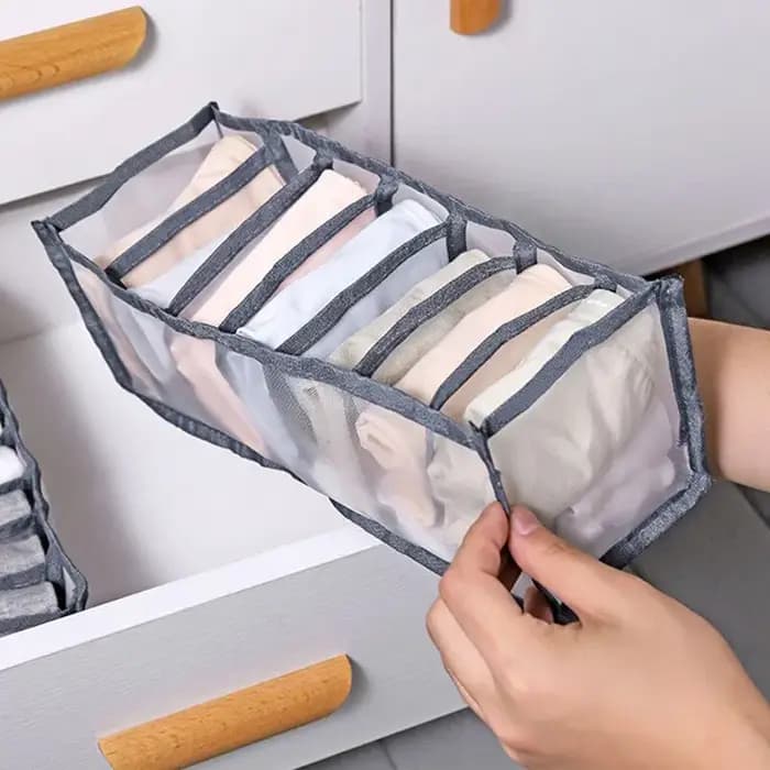 Boîte de Rangement Pliable pour Sous-Vêtements et viser