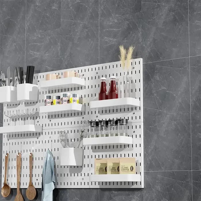 Kit de panneau perforé mural DIY