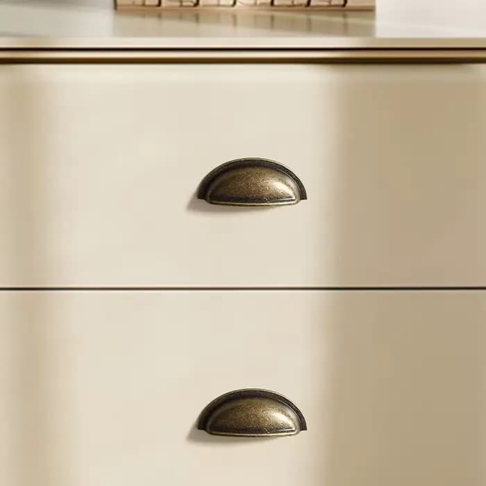 Poignées de rangement pour armoires de cuisine antiques