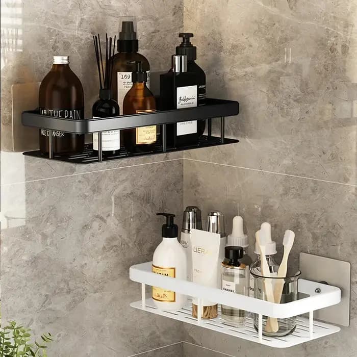 Étagères d'angle de douche en alliage d'aluminium