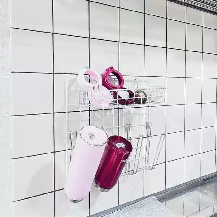 Étagère de rangement de cuisine suspendue pour tasses