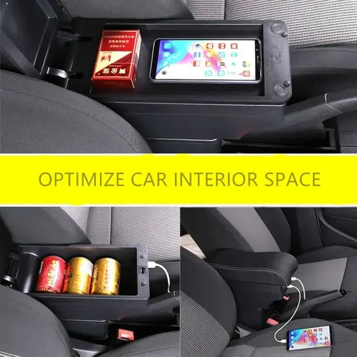 Boîtes de rangement pour Renault Captur 2018-2021 Kaptur