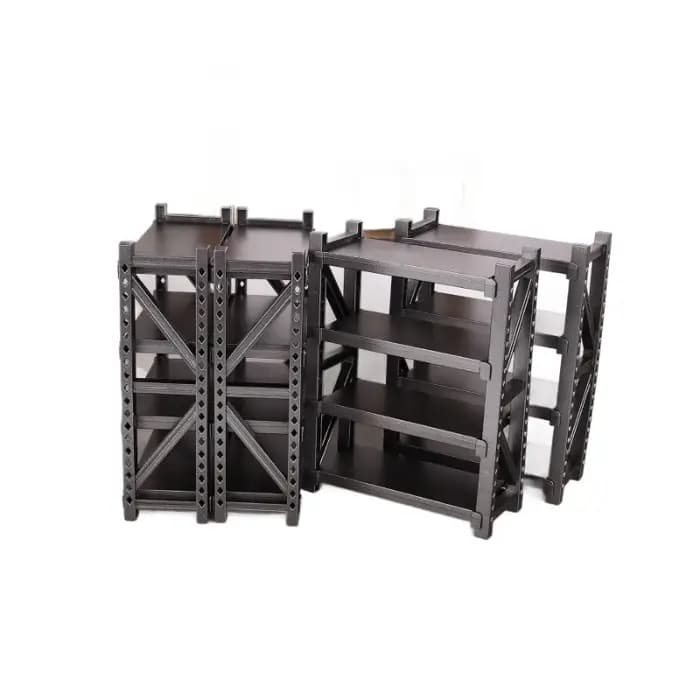 Maison de poupée Mini étagères support modèle supports de rangement échelle entrepôt scène