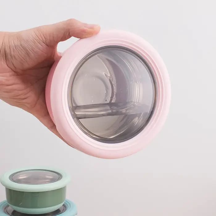 Boîte de conservation des aliments frais en acier inoxydable