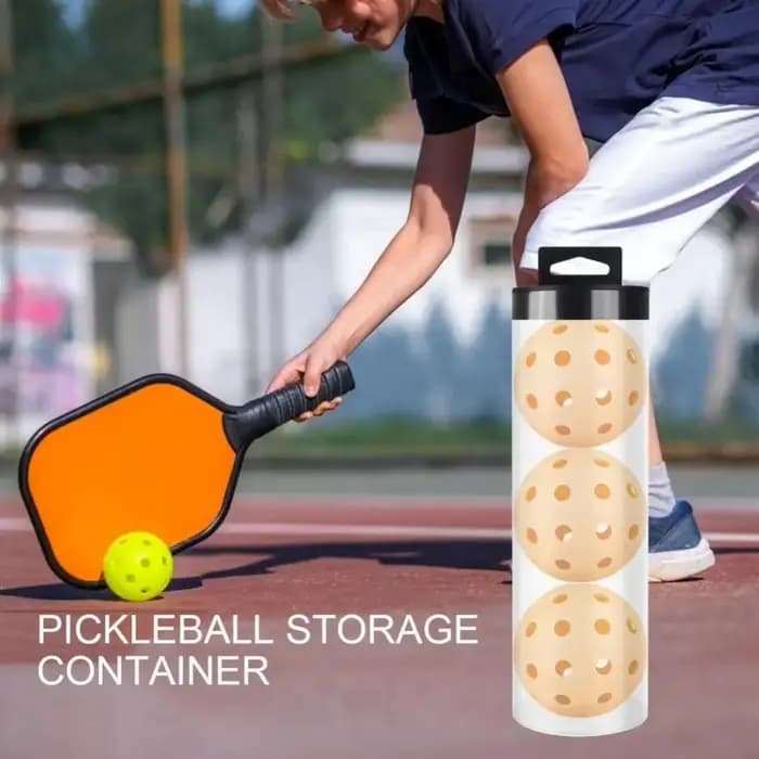Nouveau Boîte de rangement de Pickleball transparente avec couvercle