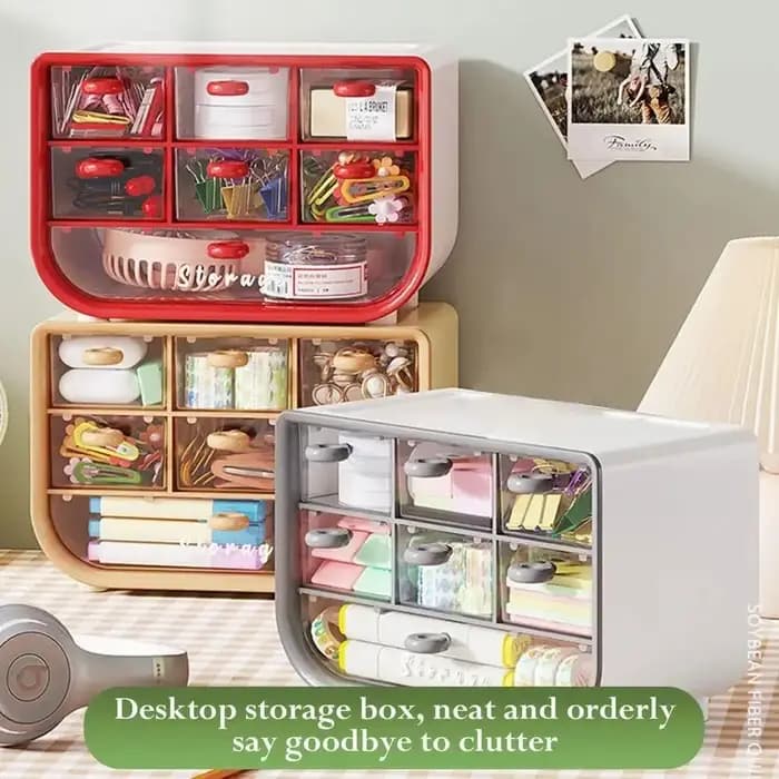 SunOfficiJewelry-Boîte de Rangement de Bureau Synchronisée