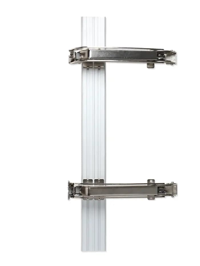 Charnière de porte coulissante latérale pliante pour armoire
