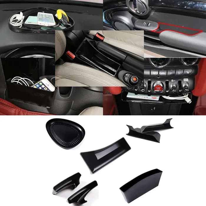 Boîte de rangement ABS pour commande centrale de voiture