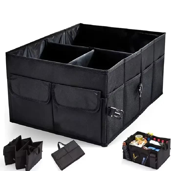 Boîte de rangement pour voiture de grande capacité