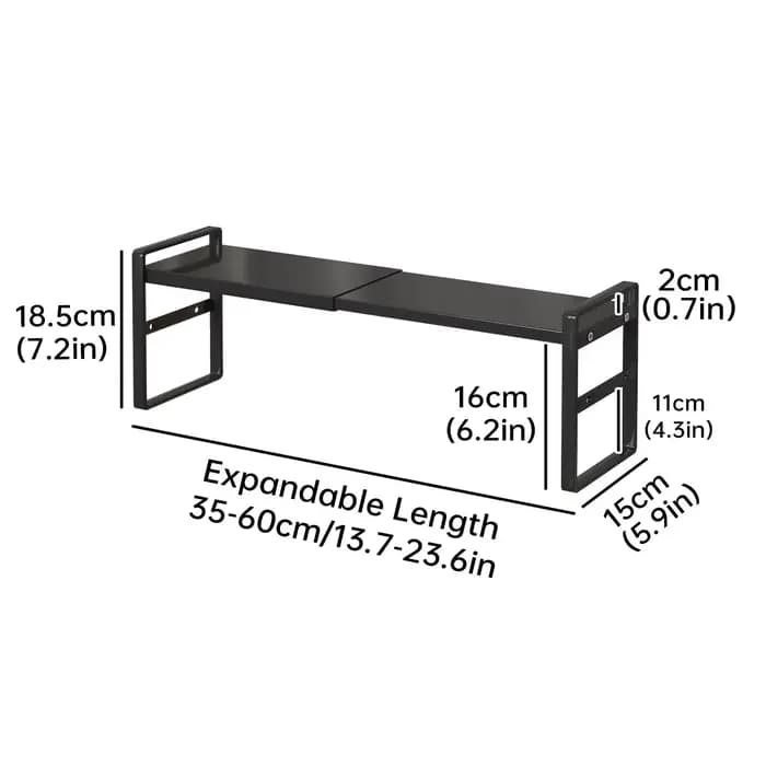 Support de rangement Ultra-étroit pour bureau