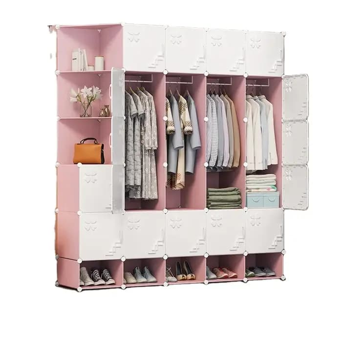 Armoire de rangement pliable moderne pour la maison