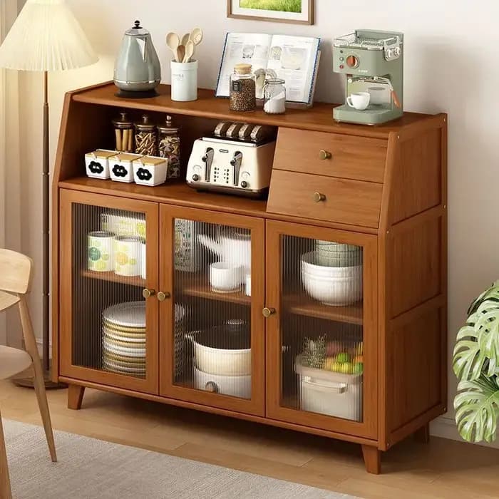 DE 3 Meuble buffet et armoire à thé