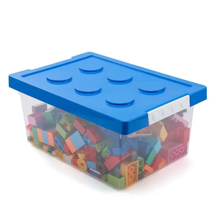 Boîte de rangement de blocs de construction pour enfants