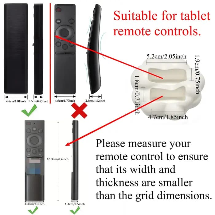 Support de télécommande mignon en forme de nuage 3D - Organisateur de rangement de bureau pour télécommandes de
