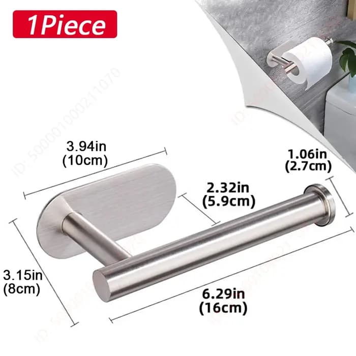 Distributeur de Papier Toilette T1 HOPaper, Absorbant Adhésif, Accessoires de Rangement, Matériel de