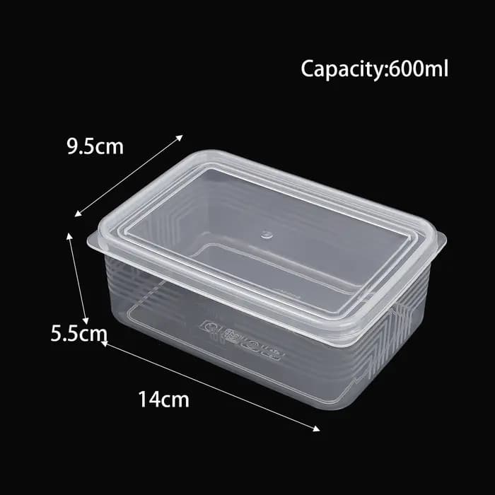 Boîtes de conservation des aliments frais de 300/600/1200ml