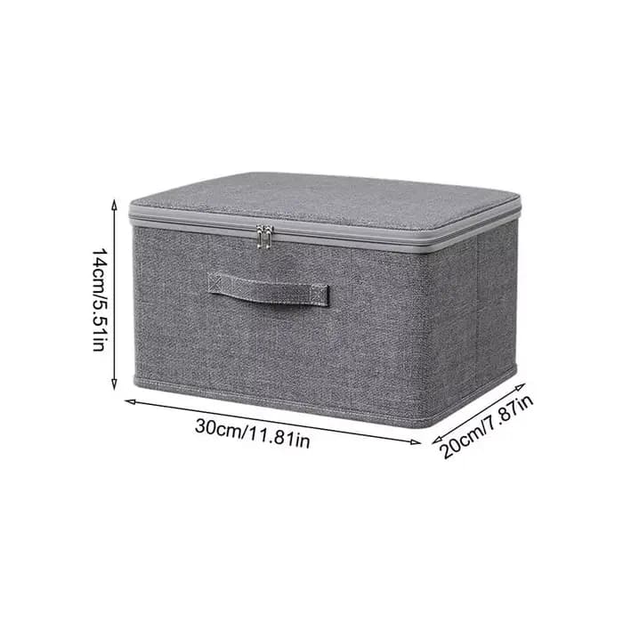 Boîte de rangement pour vêtements avec serrure à chiffre