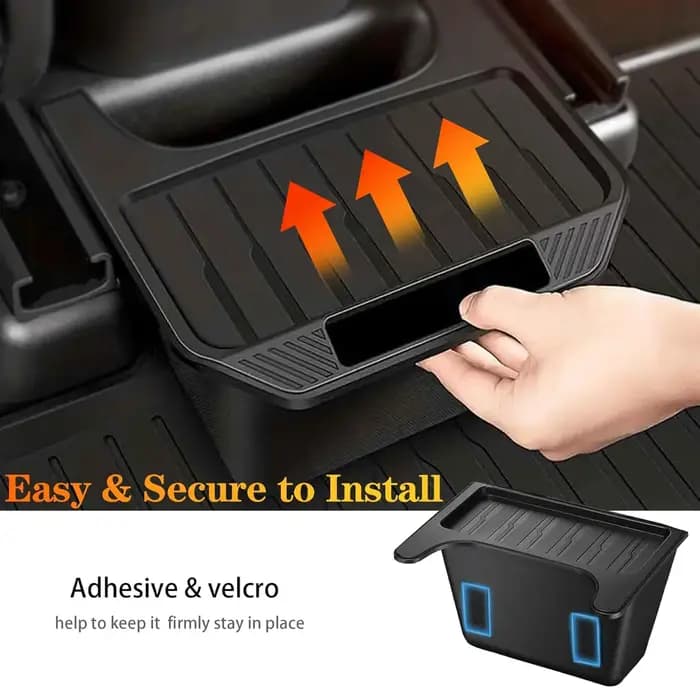 Boîte de rangement pour siège arrière pour Tesla Model Y 2021 2022 2023 2024