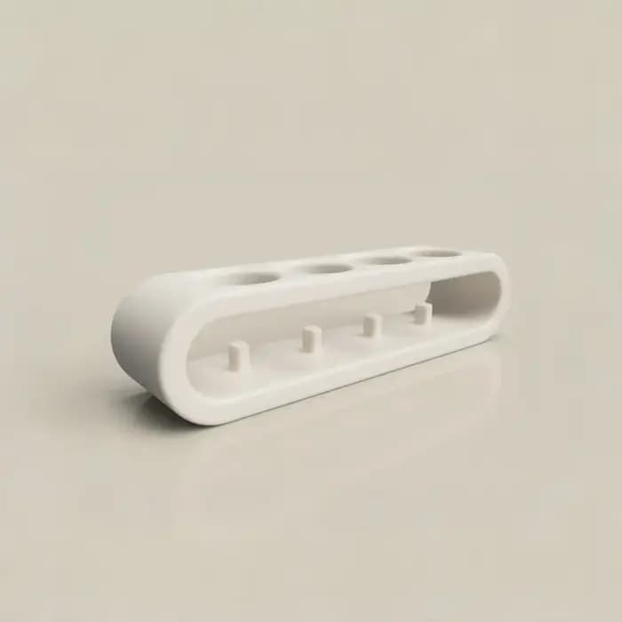 Support de rangement pour brosses à dents électriques de salle de bain