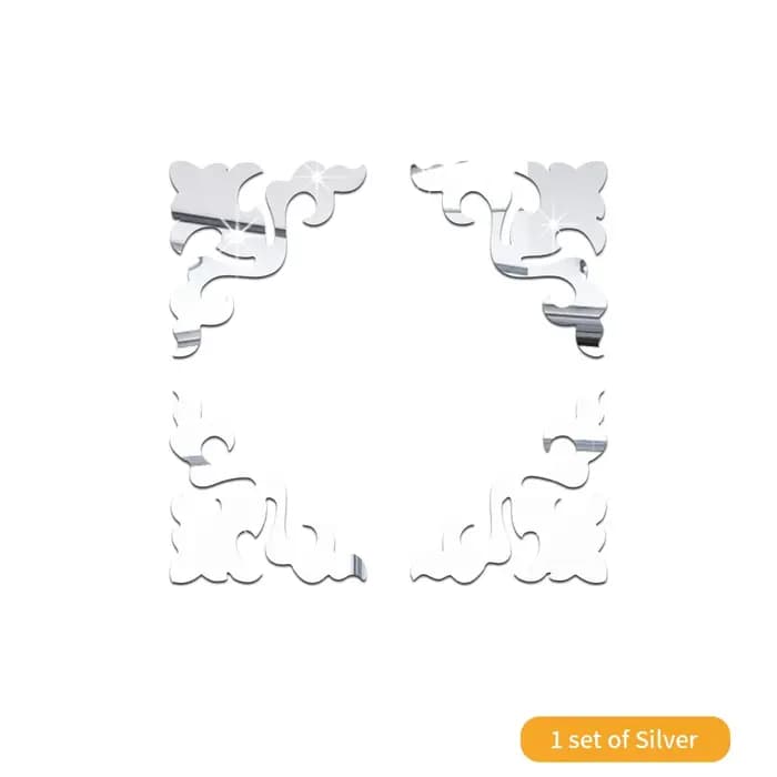 Autocollant de miroir de décoration de meubles