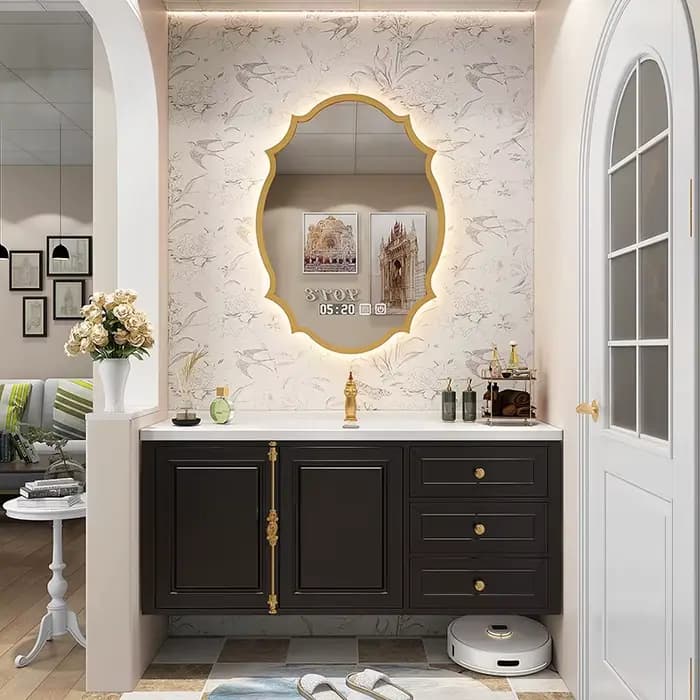 Armoire de salle de bain moderne européenne