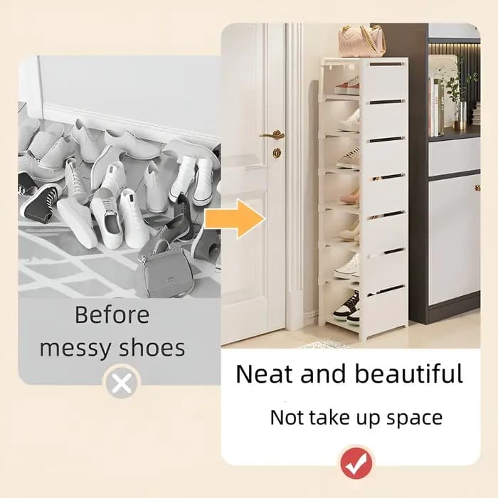 Armoire à chaussures, cintre d'entrée et étagère à chaussures