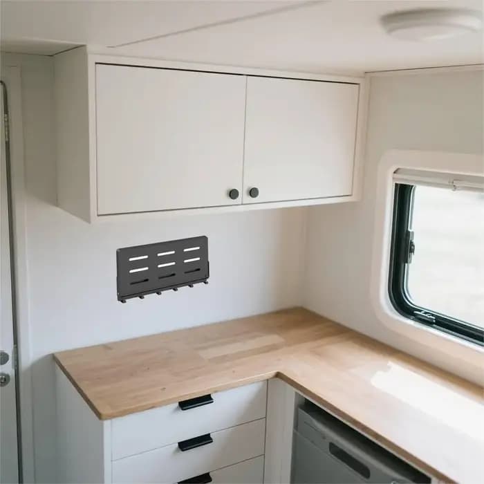 Etagère pliable murale en métal