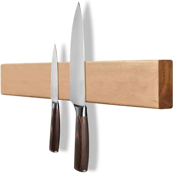 Porte-couteau magnétique pour mur