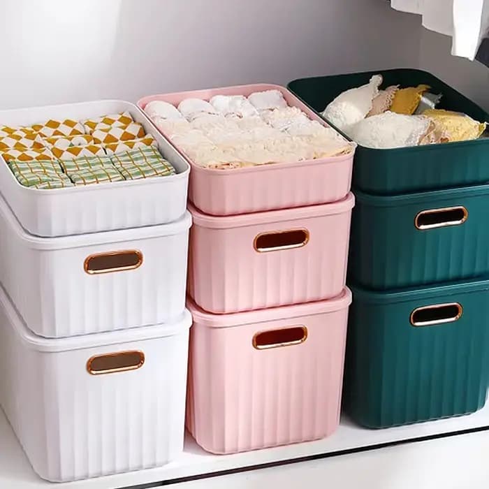 Boîte de rangement solide pour documents divers