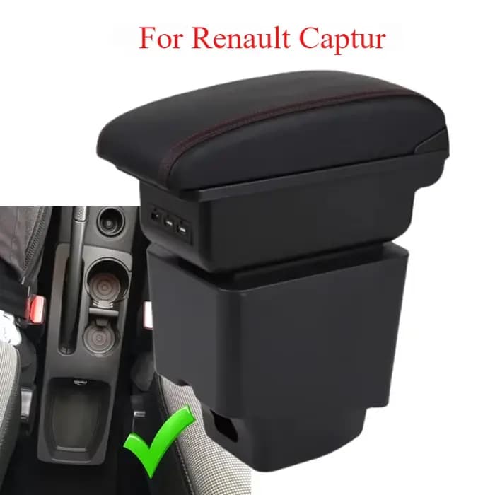Boîtes de rangement pour Renault Captur 2018-2021 Kaptur