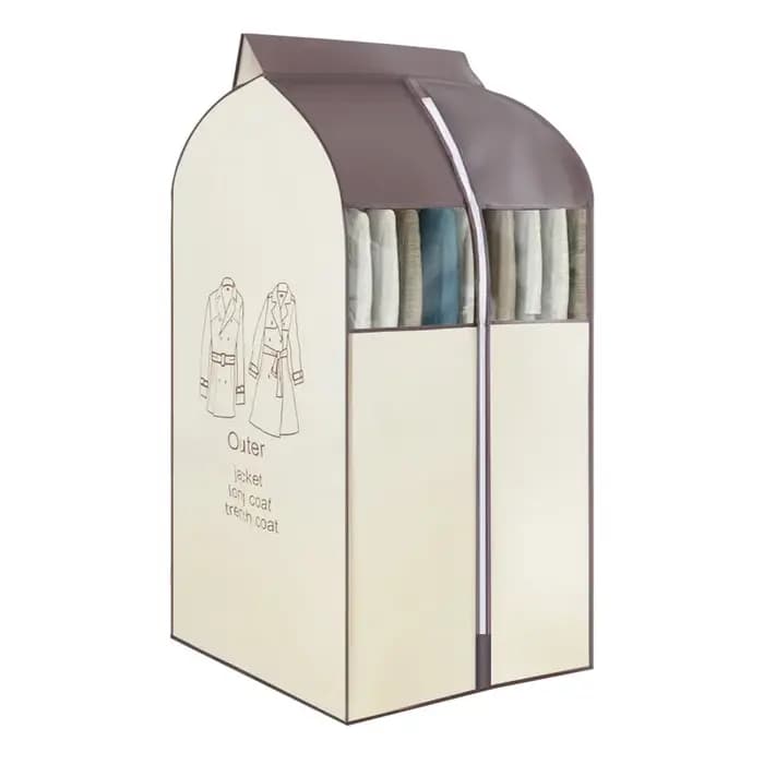 Organisateur de rangement à domicile-étui de protection pour vêtements, sac de costume Non tissé pou