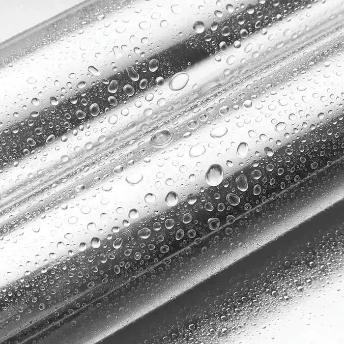 Papier peint amovible en PVC inoxydable et argent brossé