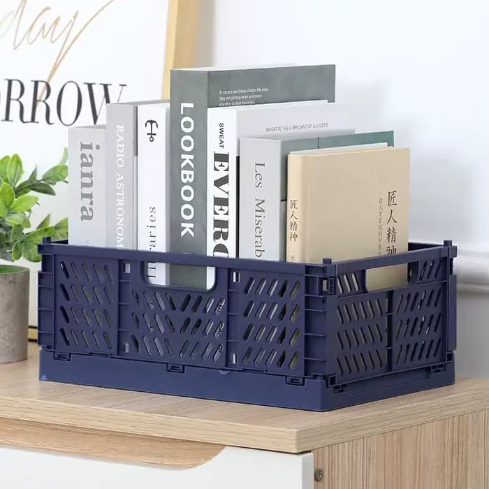 Panier de rangement pliable