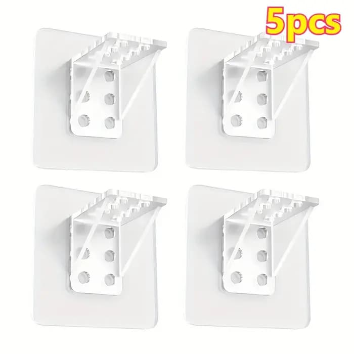 Supports d'étagère en plastique robustes