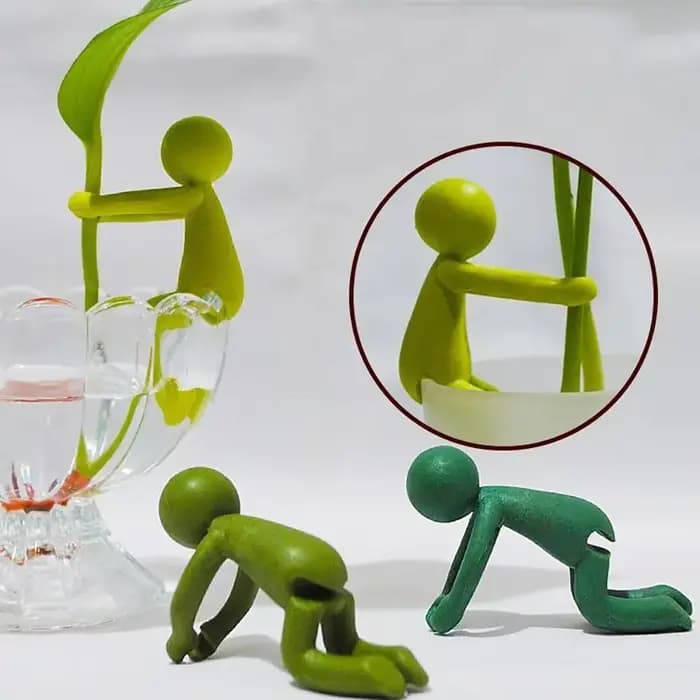 Support de plante en plastique, 3 pièces, Support de plante mignon, Arrangement de serre, tige fixe, Support d'escalade de vigne pour plantes à fleurs d'intérieur
