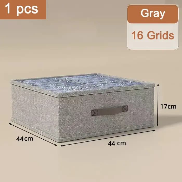 Organisateur de rangement de vêtements de garde-robe à 14/16/24 grilles