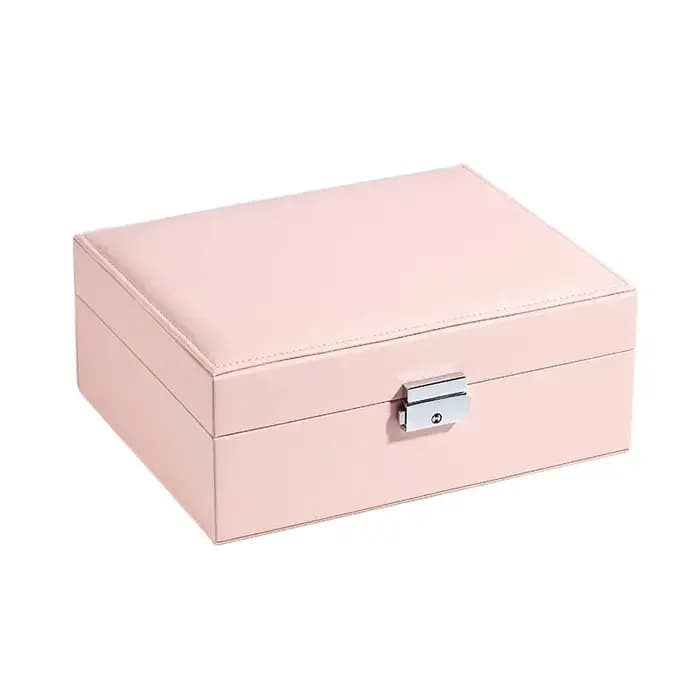 Boîte à bijoux nordique Simple en cuir