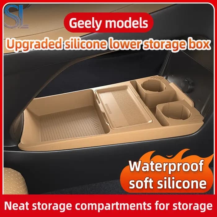 Pour Geely Galaxy Starray EM-i 2025 2026 boîte de rangement accoudoir central