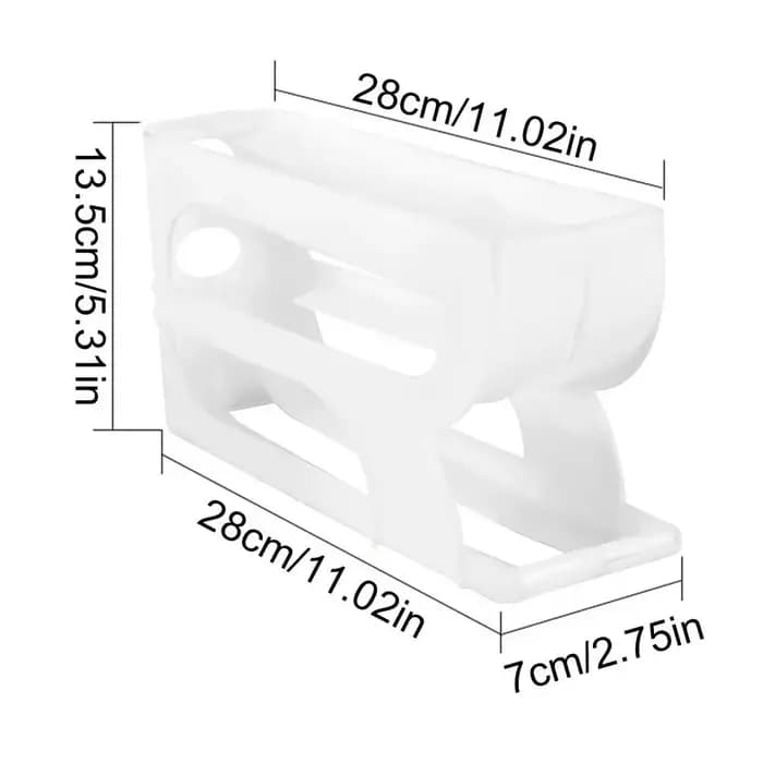 Nouveau Distributeur Automatique d'Œufs pour Cuisine Domestique – Support Organisateur d'Œufs Grande