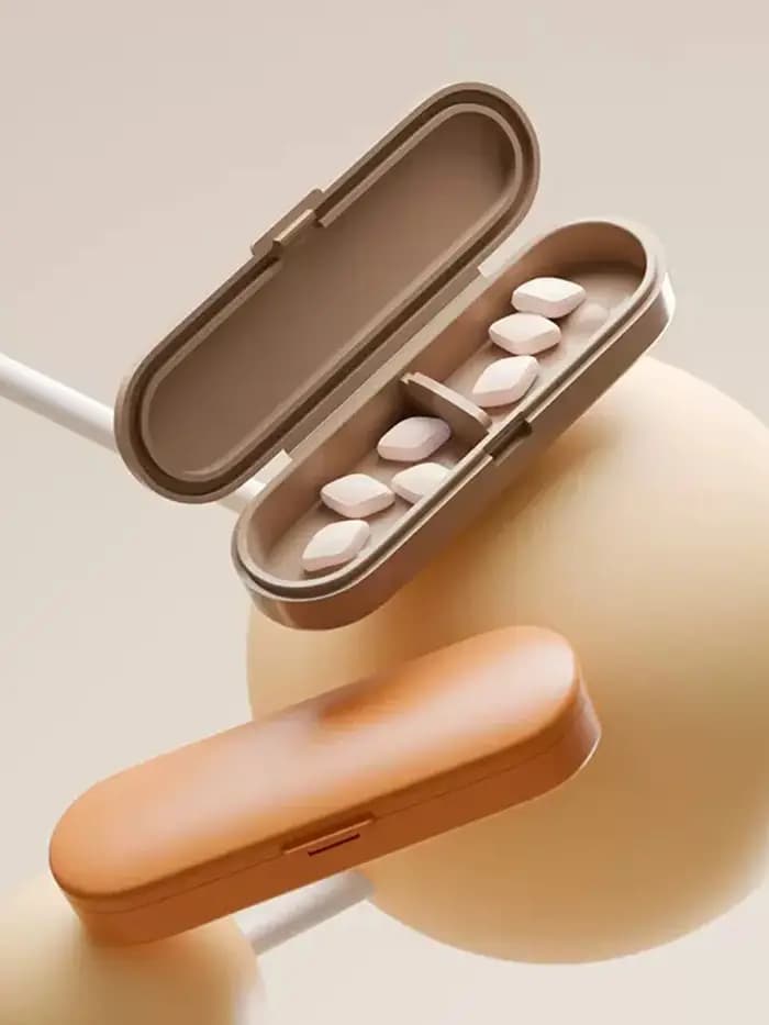 Boîte à médicaments ultra mini portable