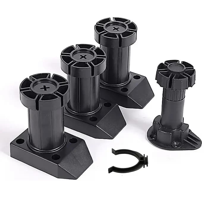 Pieds de meuble réglables en hauteur